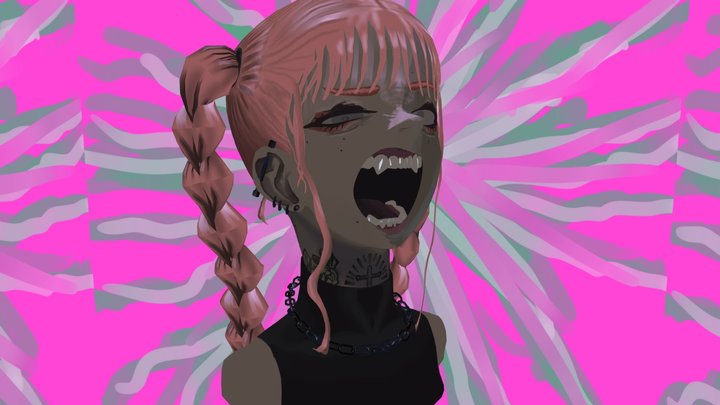 Girl 3D Model