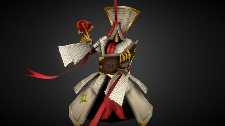 The Librarian - Stylized Character (Kisekimura) 3D Model