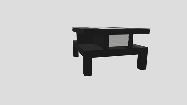 Center Table 3D Model