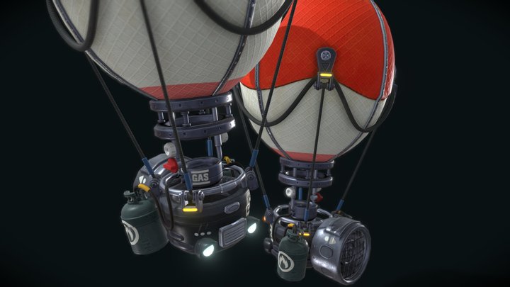 BellyDream baloon - double 3D Model