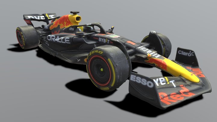 2023 F1 Oracle Red Bull Racing RB19 3D Model