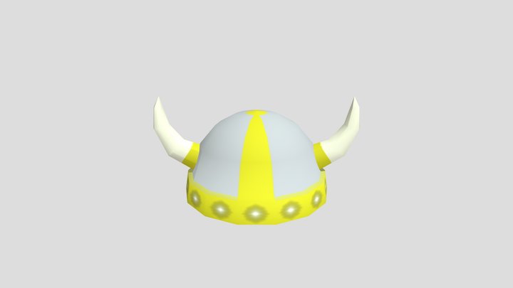 PC Computer - Roblox - Viking Helmet 3D Model