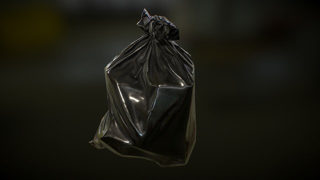 Trash bag 3D Model