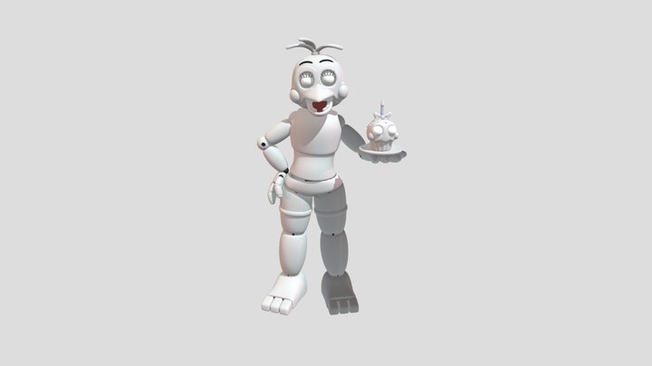 Toy Chica 3D Model