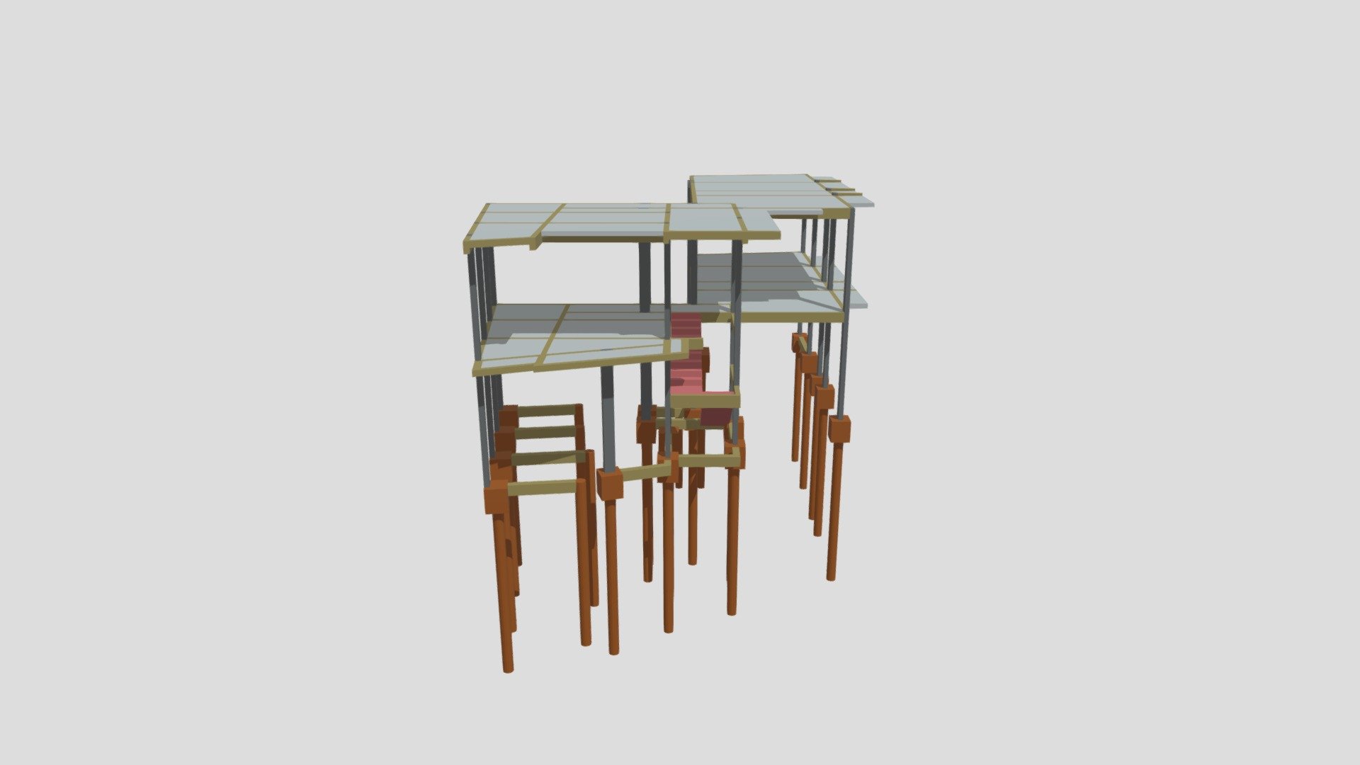 Maquete Eletrônica Estrutural - Michell