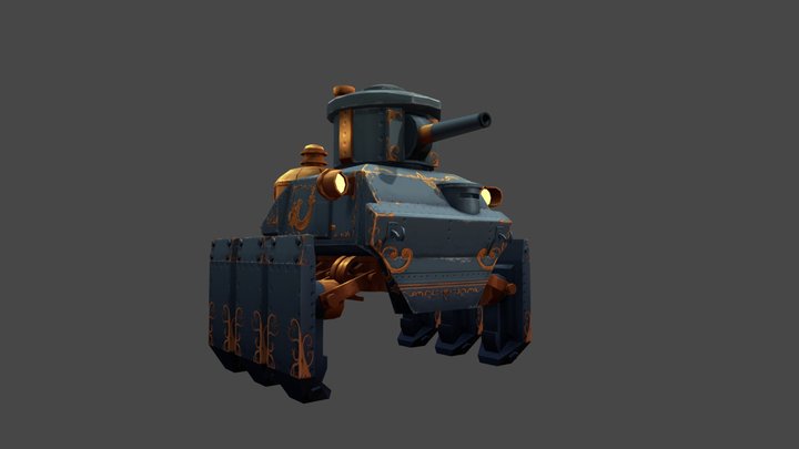 Conquistador 3D Model
