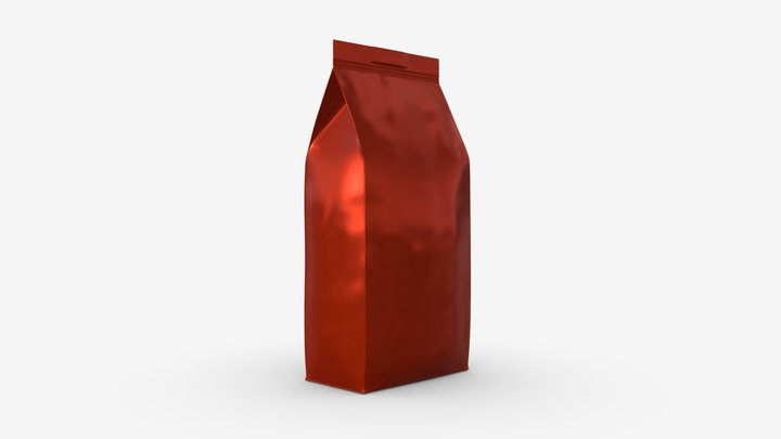 Coffee bag medium 3D Model