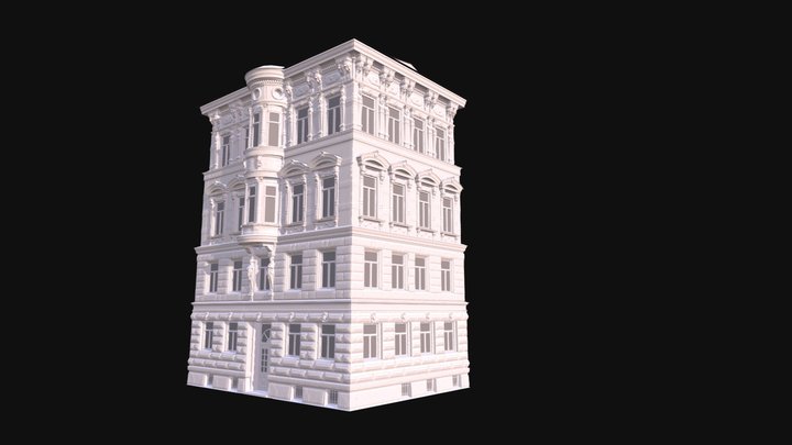 Peterburg Build 3D Model