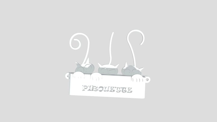 3 CATS 3D Model