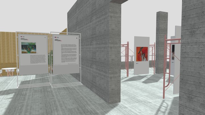 VOICE OF BANGLADESH 3D Model