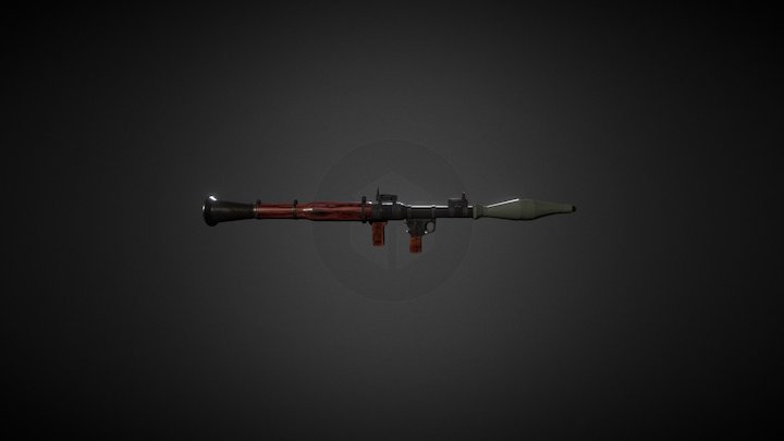 RPG 7 3D Model