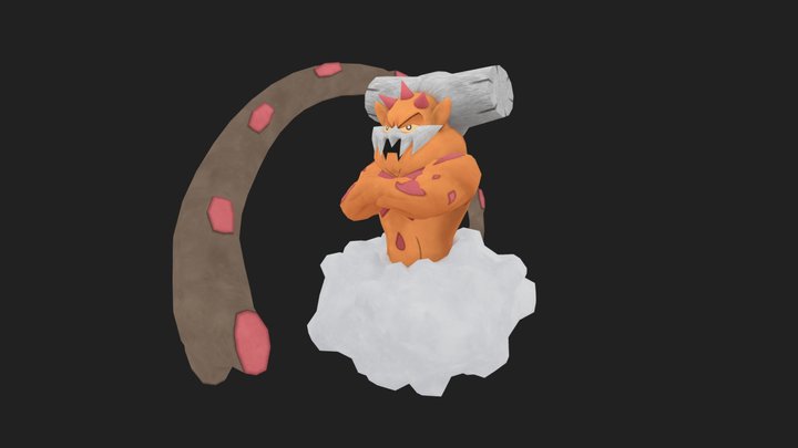 landorus (Incarnate Form) – Modello 3D gratuito STL