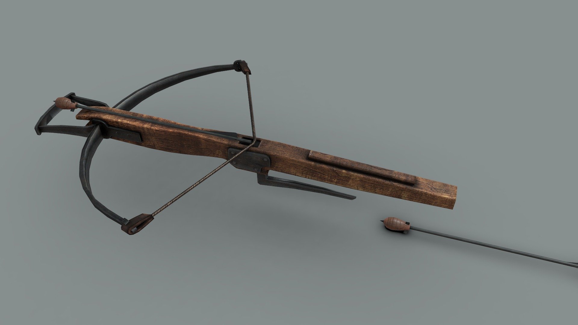 Jurassic: The Hunted Explosive Crossbow - Download Free 3D model by ...