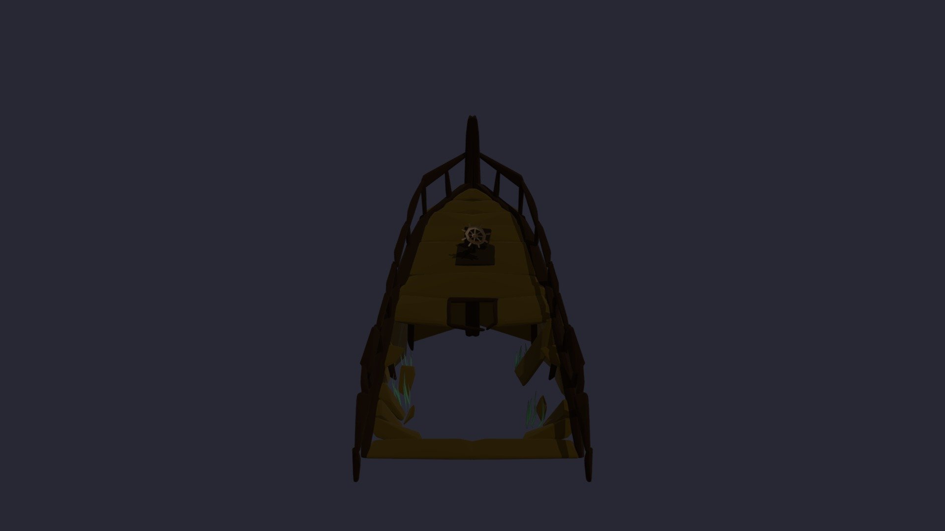Sunken Boat by Rayaa