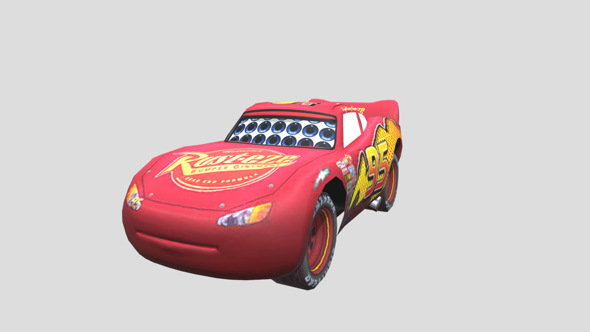 Lightning McQueen (GCN) - Download Free 3D model by kanaleja87 [40fd8a2 ...