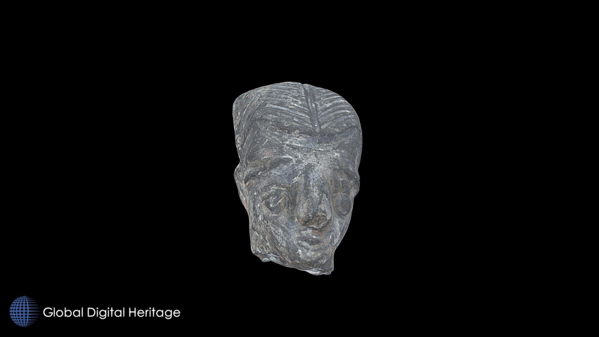 Human head figurine from Butmir, Bosnia
