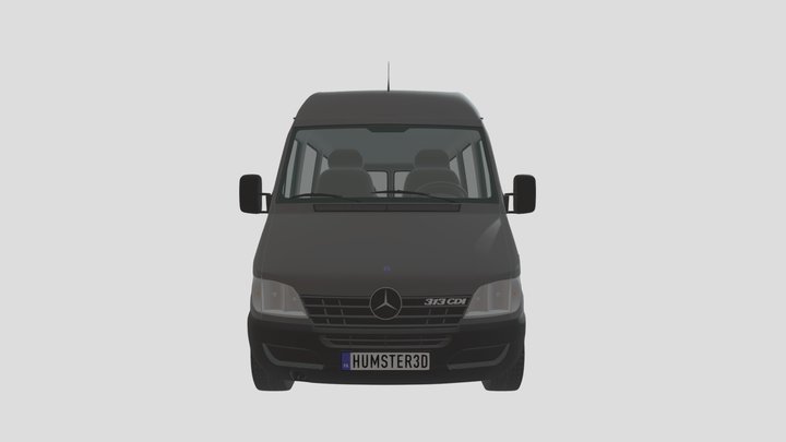 Mercedes- Benz Sprinter Passenger Van L3H2 3D Model