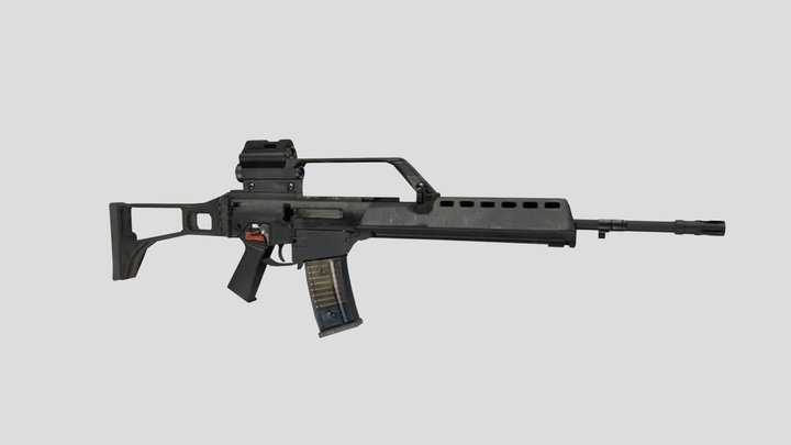 H&K G36 3D Model