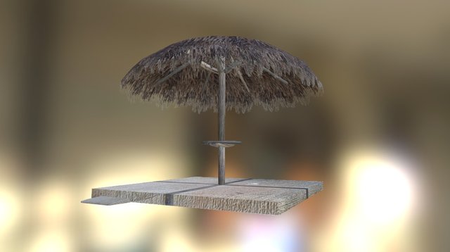 Quiosque (Parque dos Lagos) 3D Model