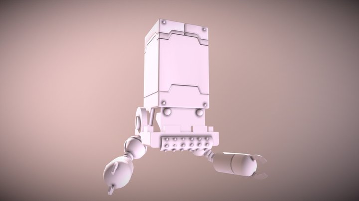 Robot01 3D Model