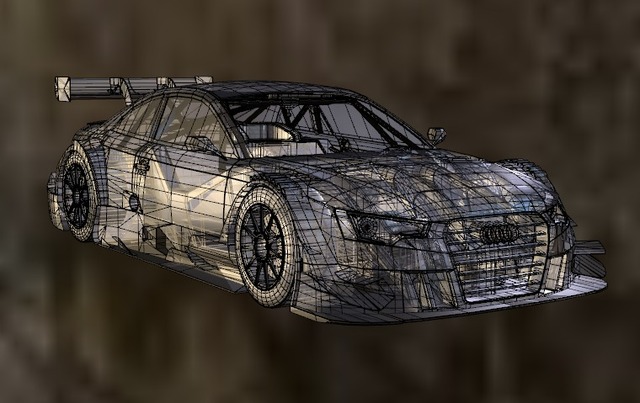 audi 3D Model