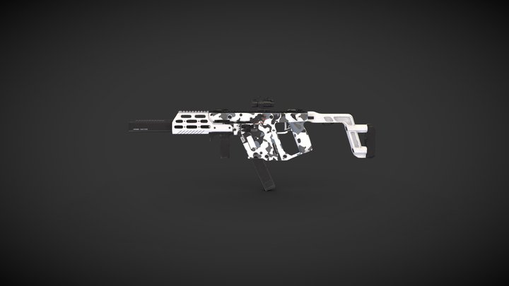 KRISS VECTOR SMG 3D Model