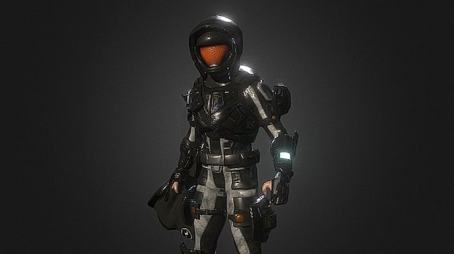 Shadow Reconnaissance Division Leader 3D Model
