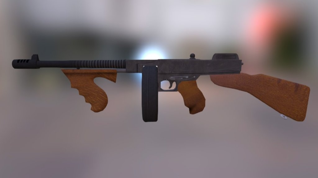 Machinegun hump 3 / tommygun