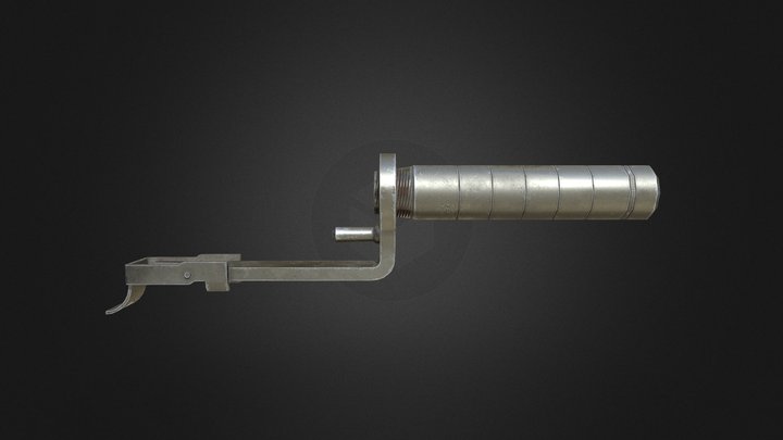M7 grenade launcher 3D Model