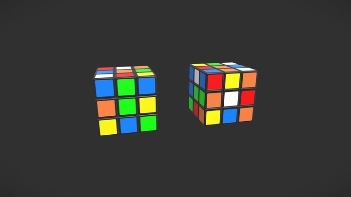Puzzle Cube 3D Model