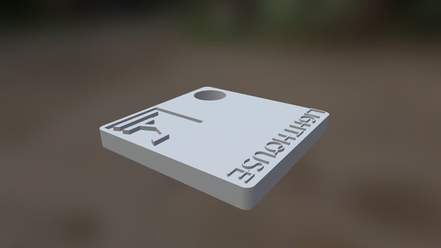 KeyChain Tracker 3D Model