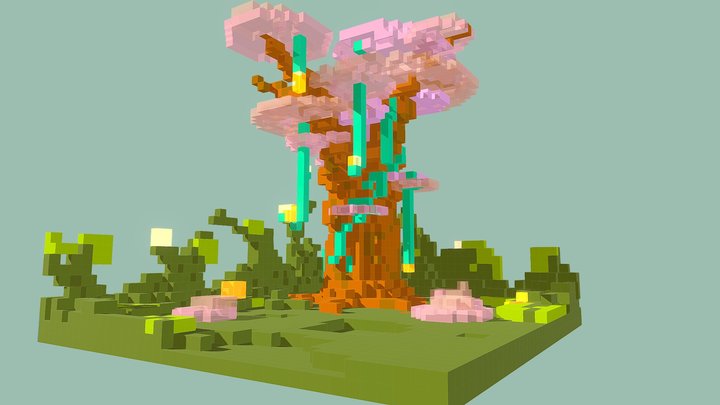 A tree 3D Model