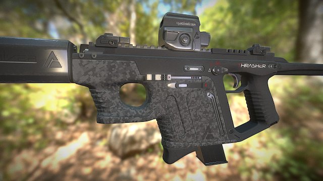 Shockwave Kriss Vector 3D Model