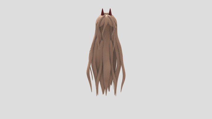 pelo 3D Model