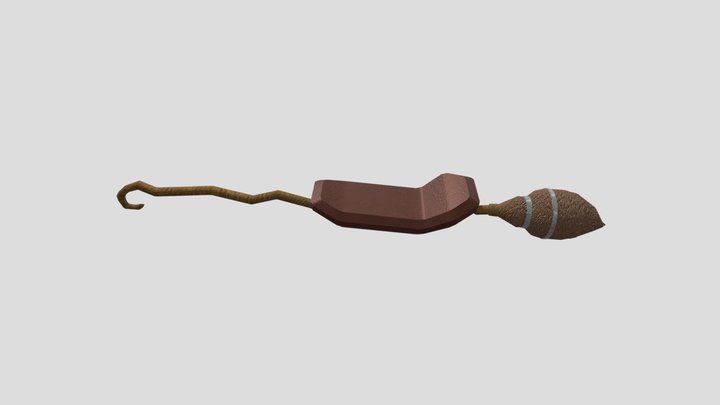 Crooks Broom 3D Model