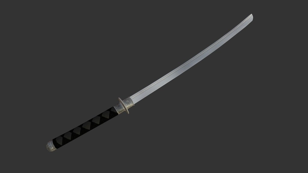 Katana - 3D model by nreye831 [4104c2e] - Sketchfab