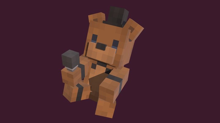 Freddy Fazbear Toy | Minecraft 3D Model