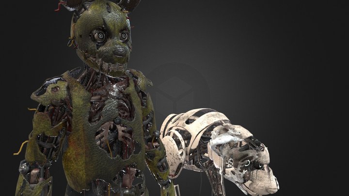 Animatrônica Fnaf 1 Modelo 3D - TurboSquid 2101783