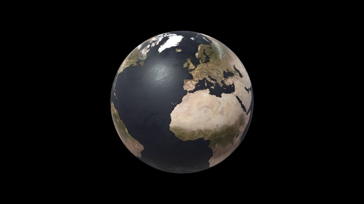 Earth 3D Model