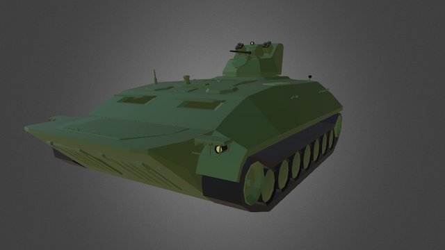 MT-LB 3D Model