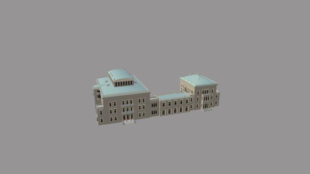 Villa Huegel 3D Model