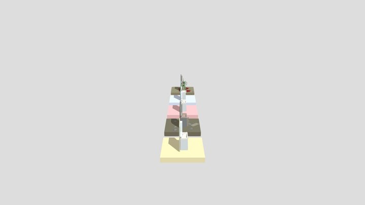 XYZ School. HW3 Second forms. 3D Model