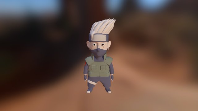 Kakashi Hatake 3D Model