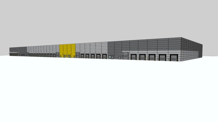 KONCEPCJA MAGAZYN 3D Model