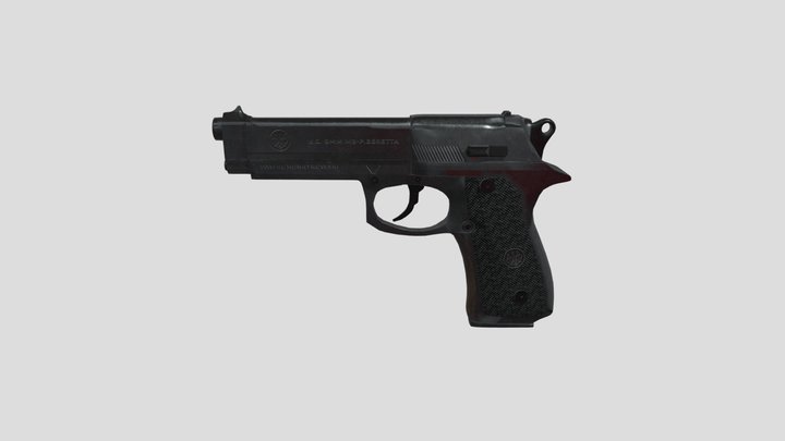 Broń 3D Model