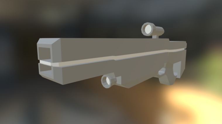 Laser rifle - 3D model by Eric Fan (@ericfan1992) [410b138] - Sketchfab