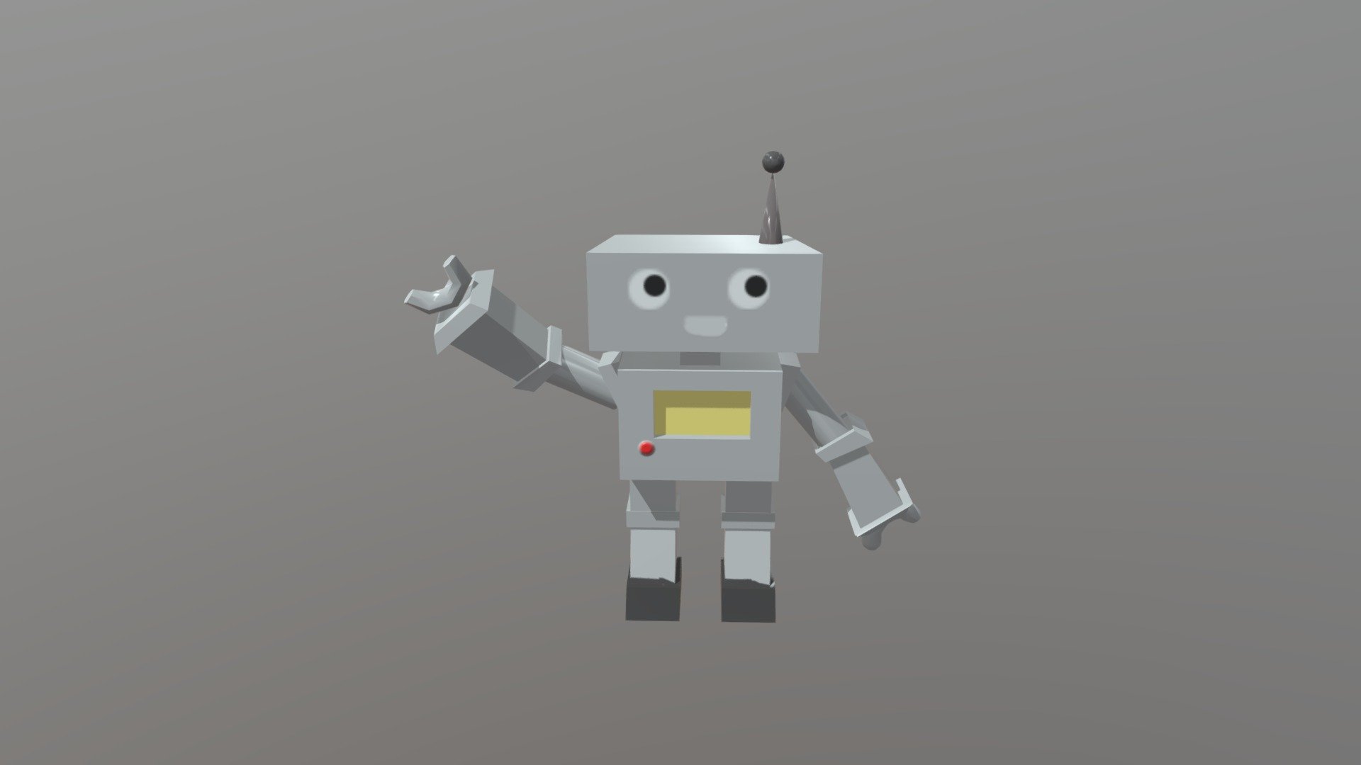 Bot with the Bag - 3D model by TheMaxHero [410b1af] - Sketchfab