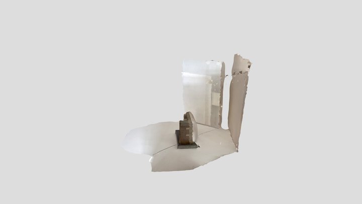 Modello di un muro di sostegno 3D Model
