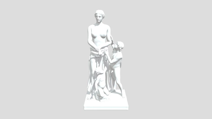 The Great Exhibition 1851 Sculpture Collection 3D Model