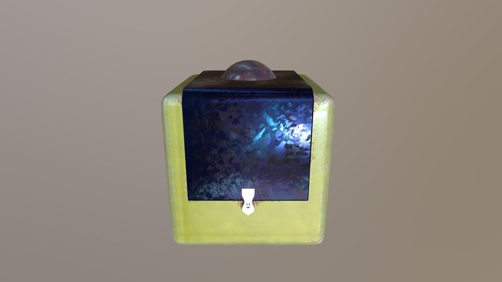 Loot Box 3D Model